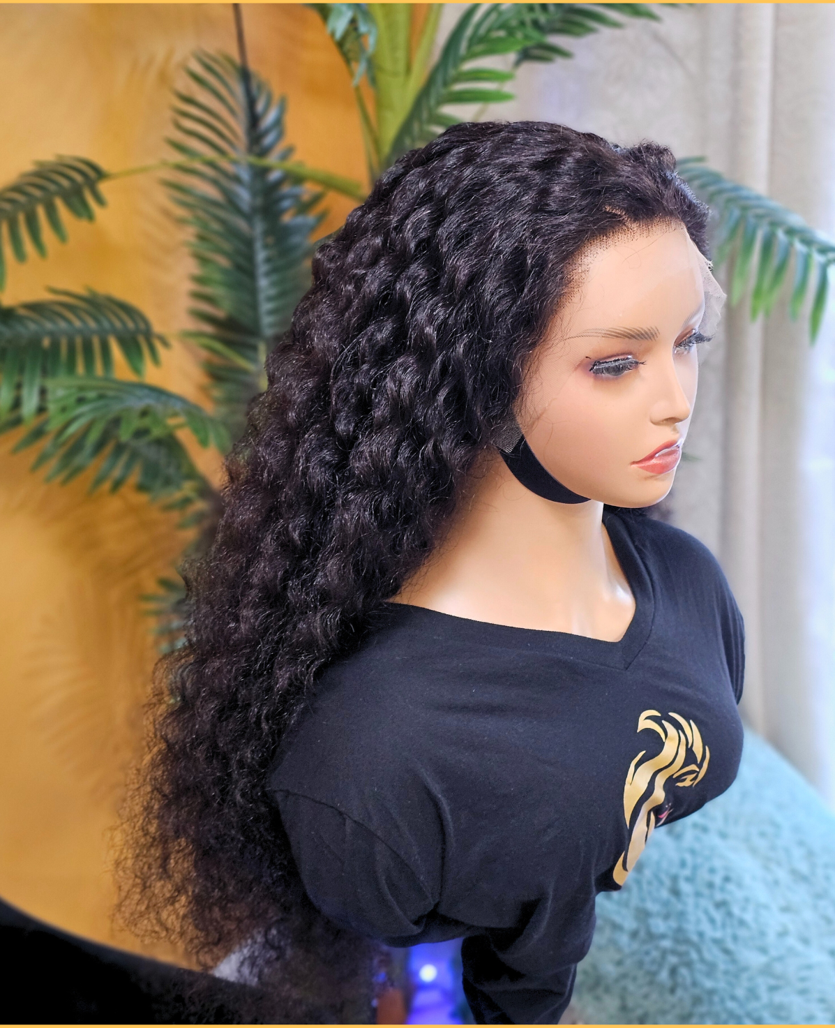 Unprocessed Cambodian Hair HD Frontal Deep wave