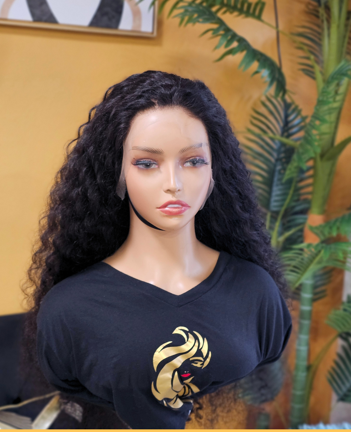 Unprocessed Cambodian Hair HD Frontal Deep wave