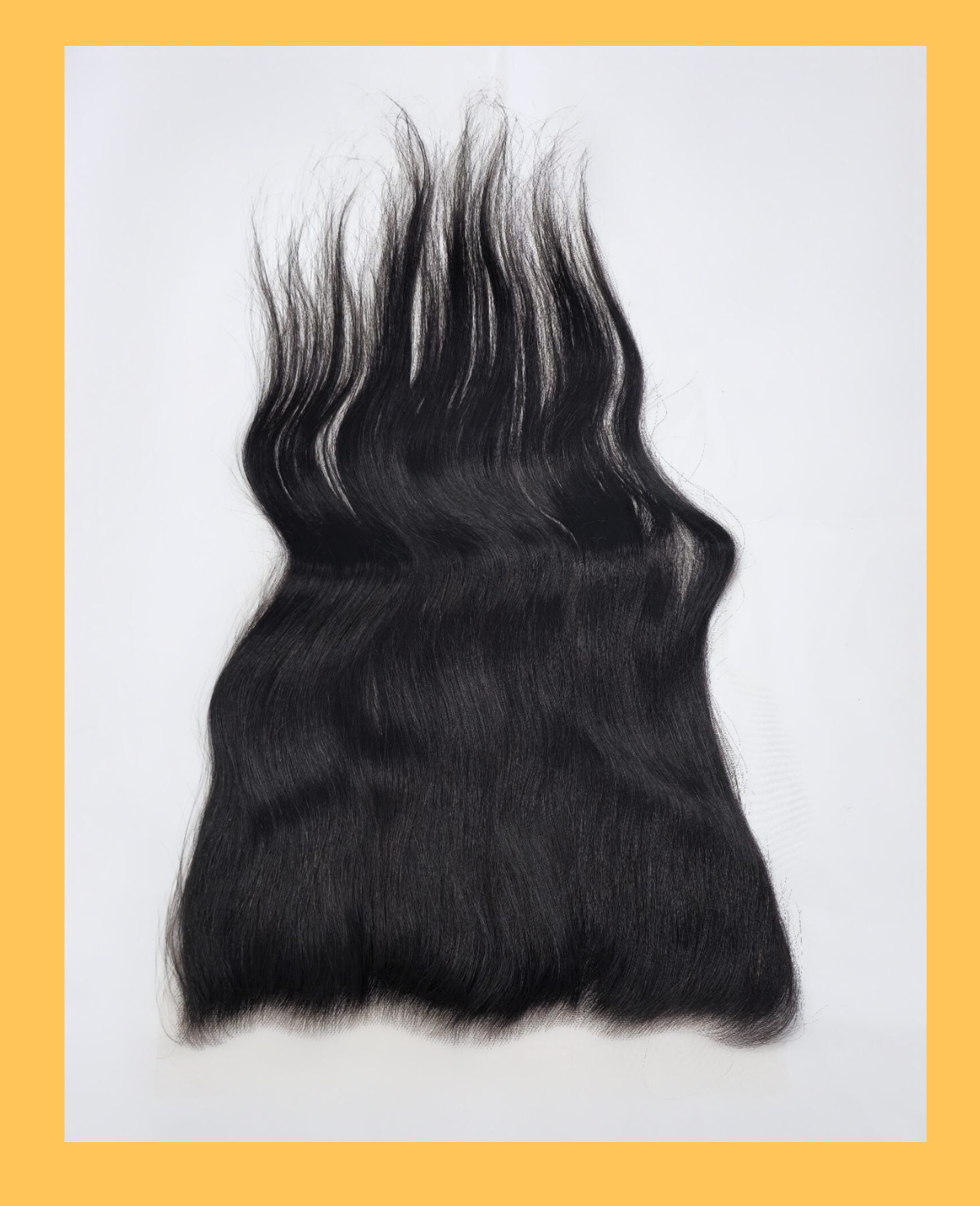 Unprocessed human hair 13x6 HD Frontal