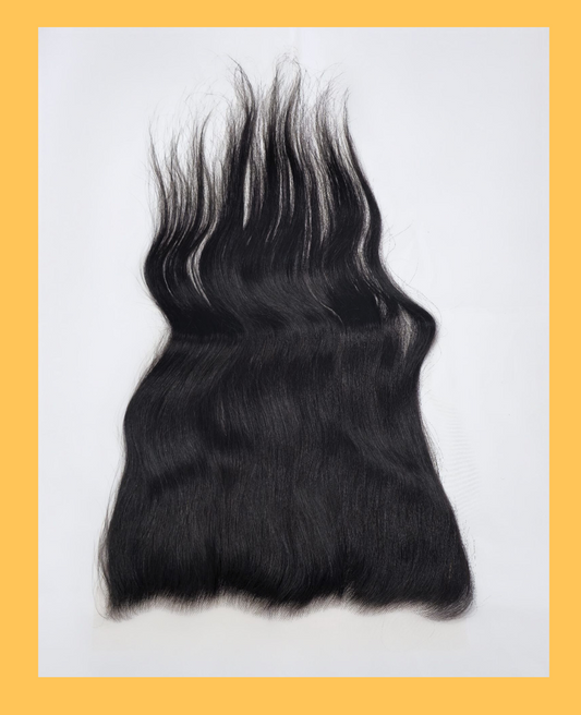 Unprocessed human hair 13x6 HD Frontal