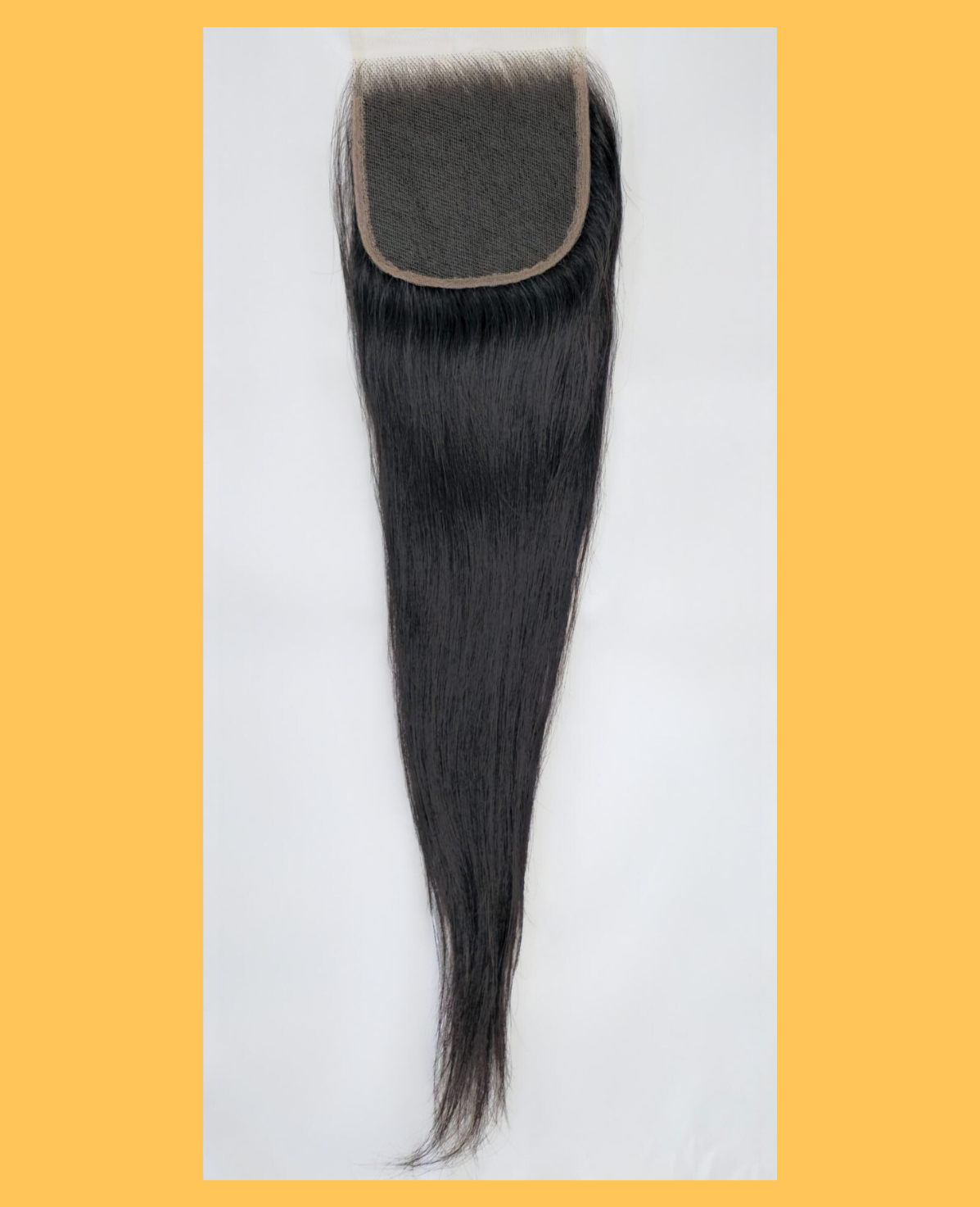 Unprocessed Human hair 5x5 HD Closure ( Straight)