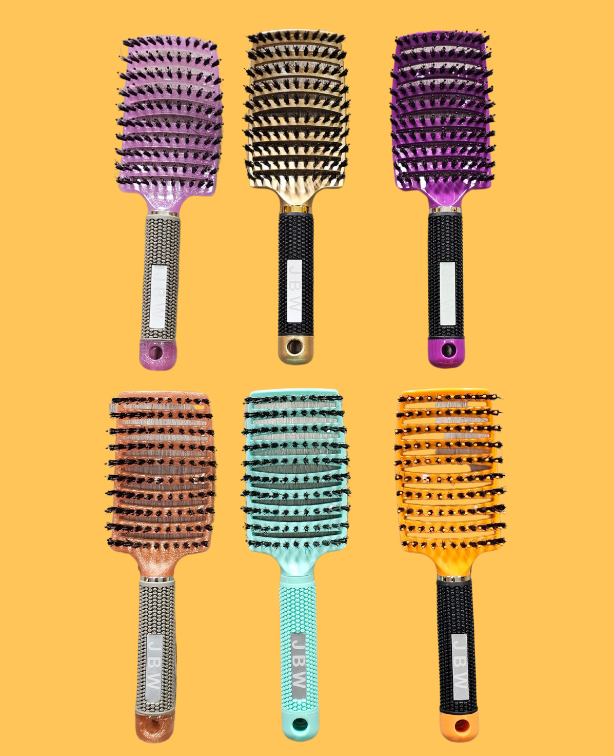 JBW Detangling Brush Boar Bristles Hair brush,