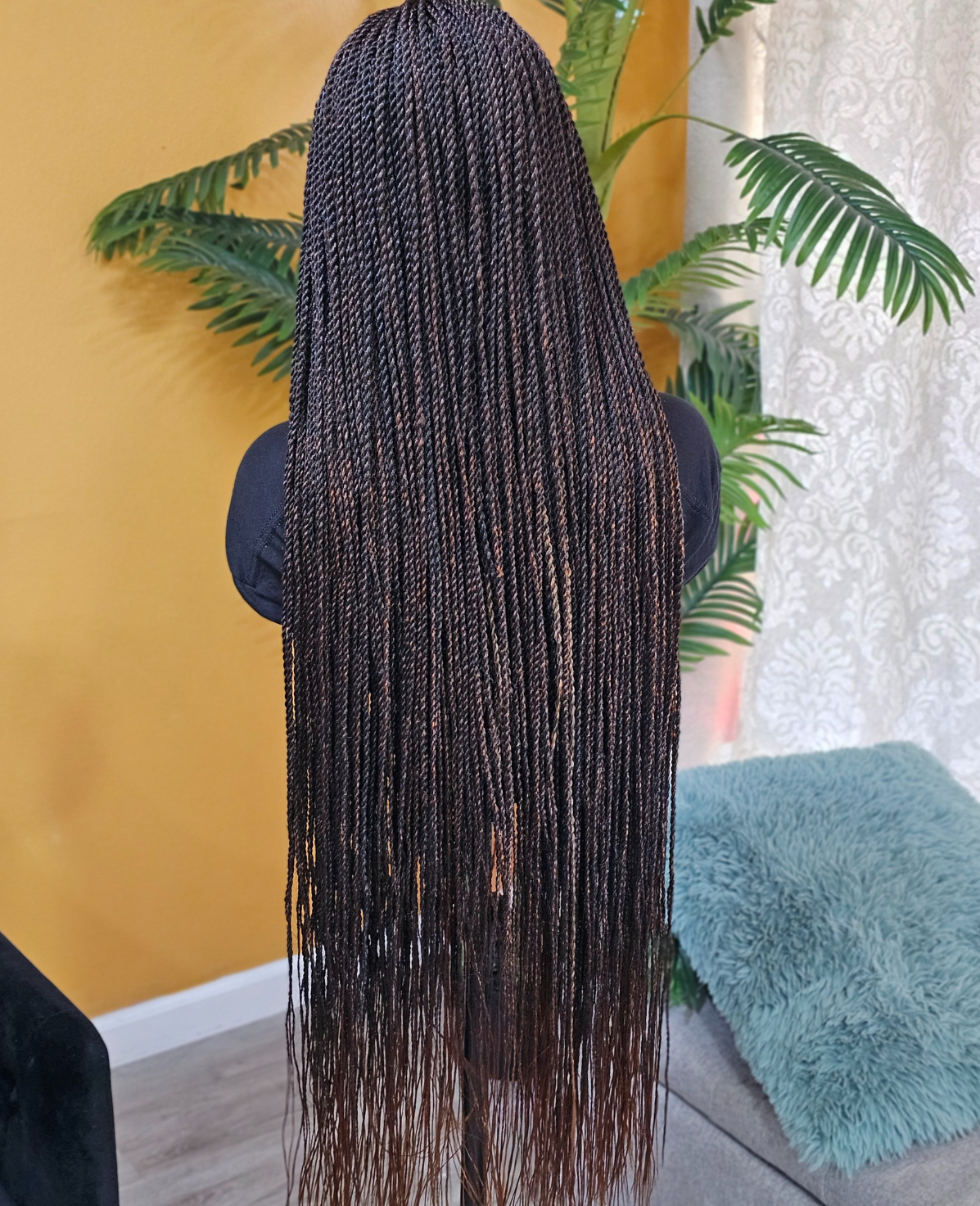 2x6 Closure Twist braided wig